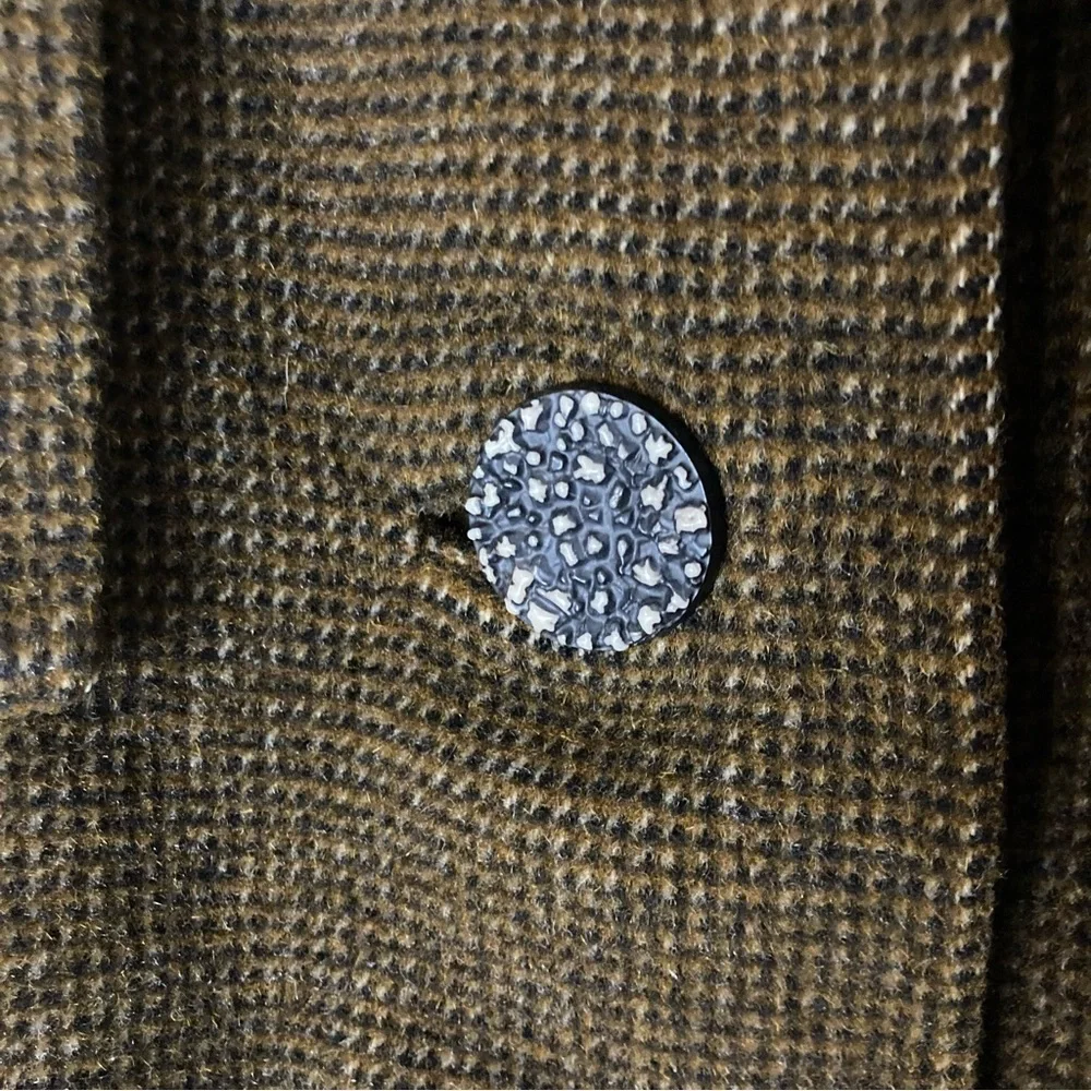 Vintage brown heavy winter coat